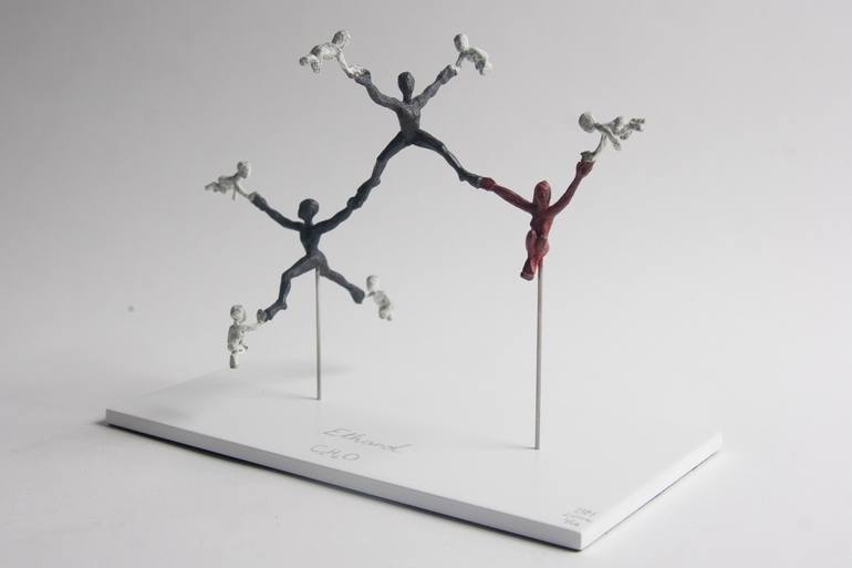 Original Figurative Science Sculpture by Briony Marshall