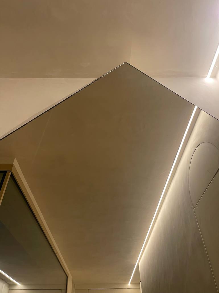 Original Abstract Geometric Sculpture by Carlos García