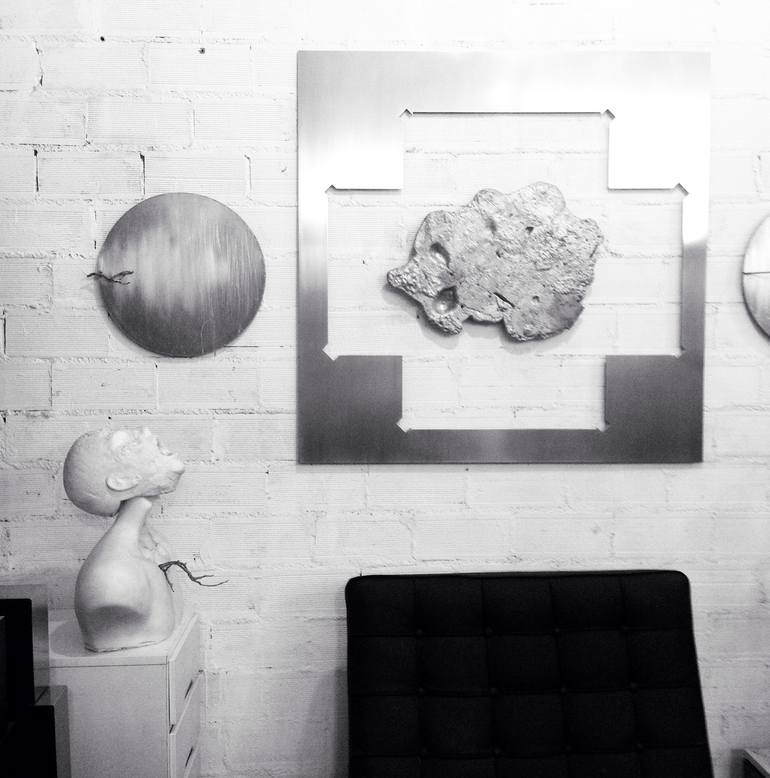 Original Conceptual Abstract Sculpture by Carlos García