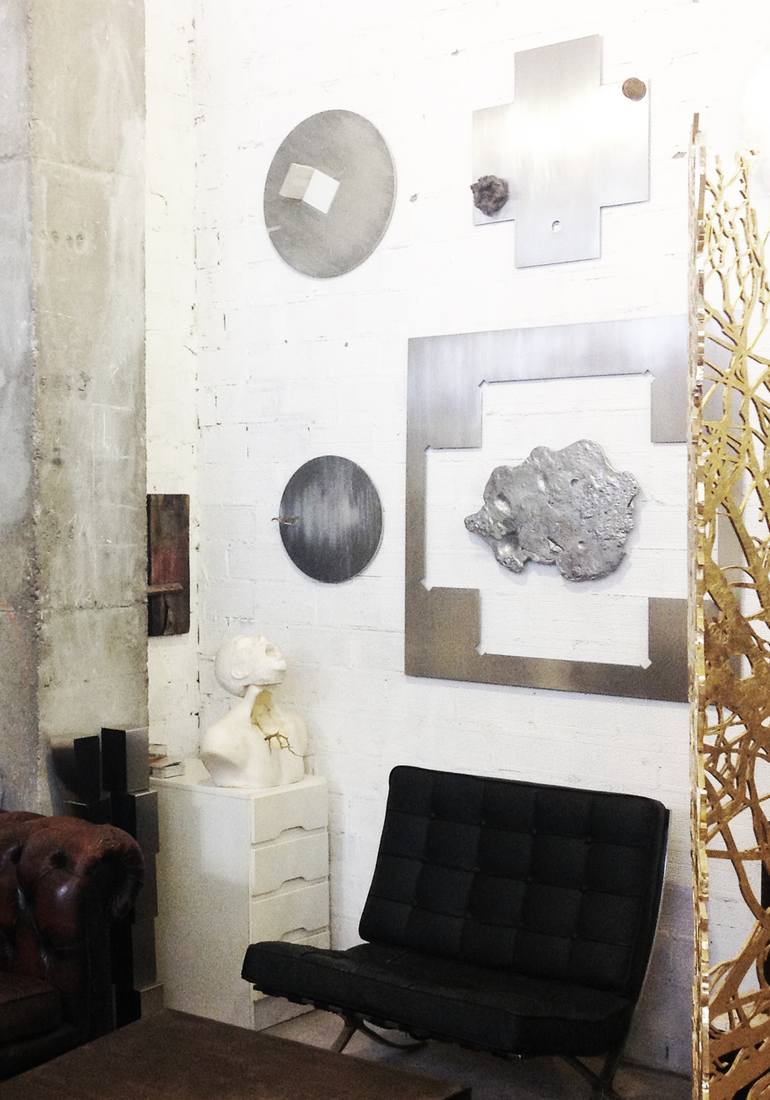 Original Conceptual Abstract Sculpture by Carlos García