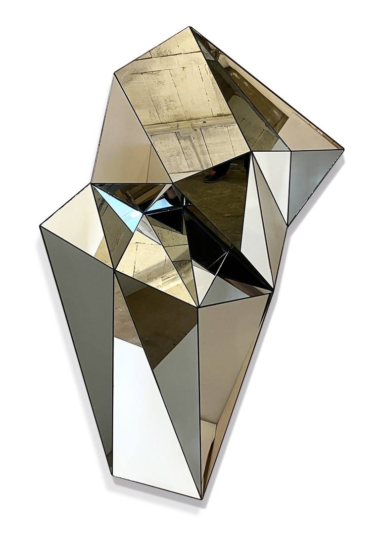 Original Conceptual Geometric Sculpture by CARLOS GARCÍA