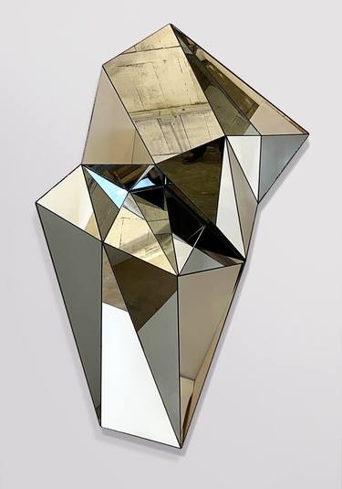 Original Conceptual Geometric Sculpture by CARLOS GARCÍA