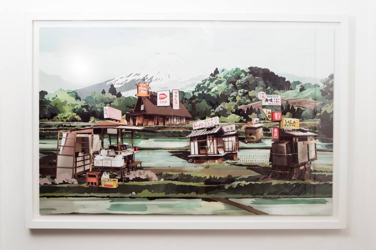 Original Pop Art Architecture Printmaking by Benjamin Buckley