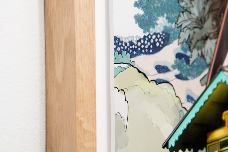 Original Illustration Landscape Printmaking by Benjamin Buckley