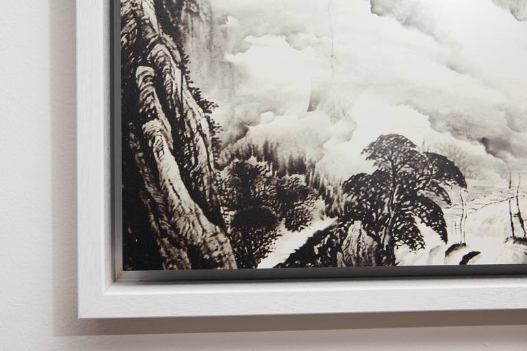 Original Abstract Landscape Printmaking by Benjamin Buckley