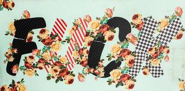 Original Floral Collage by Kyle Mosher