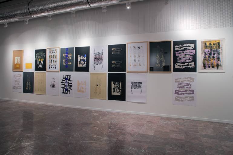 Original Figurative Body Printmaking by Dijana Tomik Radevska