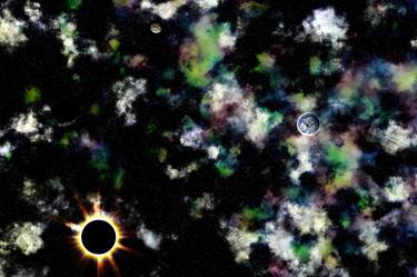 Solar Eclipse in the Green-Grey Nebula, View 2, Edit I thumb