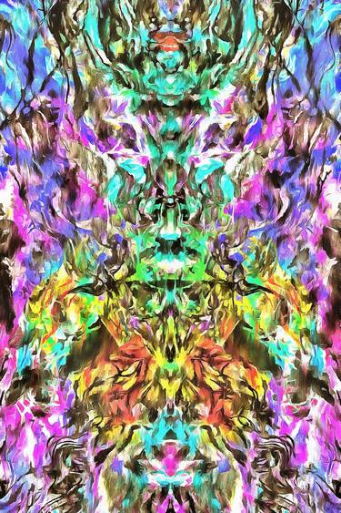 Print of Abstract Digital by Nawfal Johnson Nur