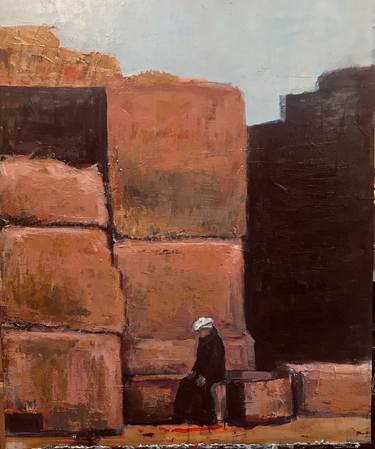 Original Contemporary People Painting by Connie Freid
