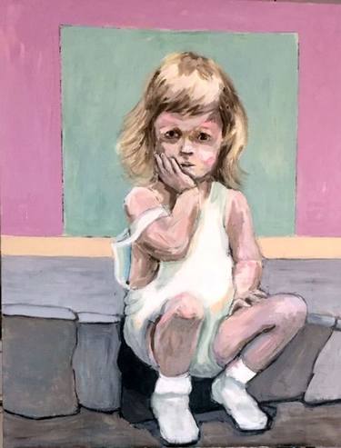 Original Expressionism Children Paintings by Connie Freid