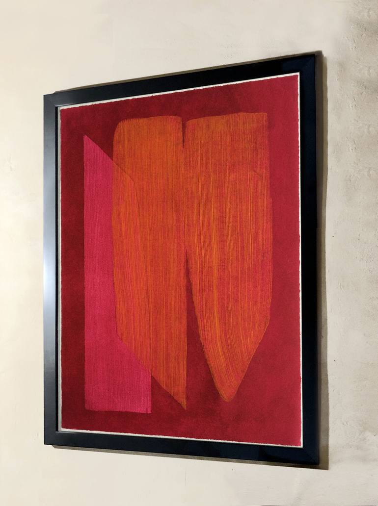 Original Abstract Printmaking by Kevin Jackson