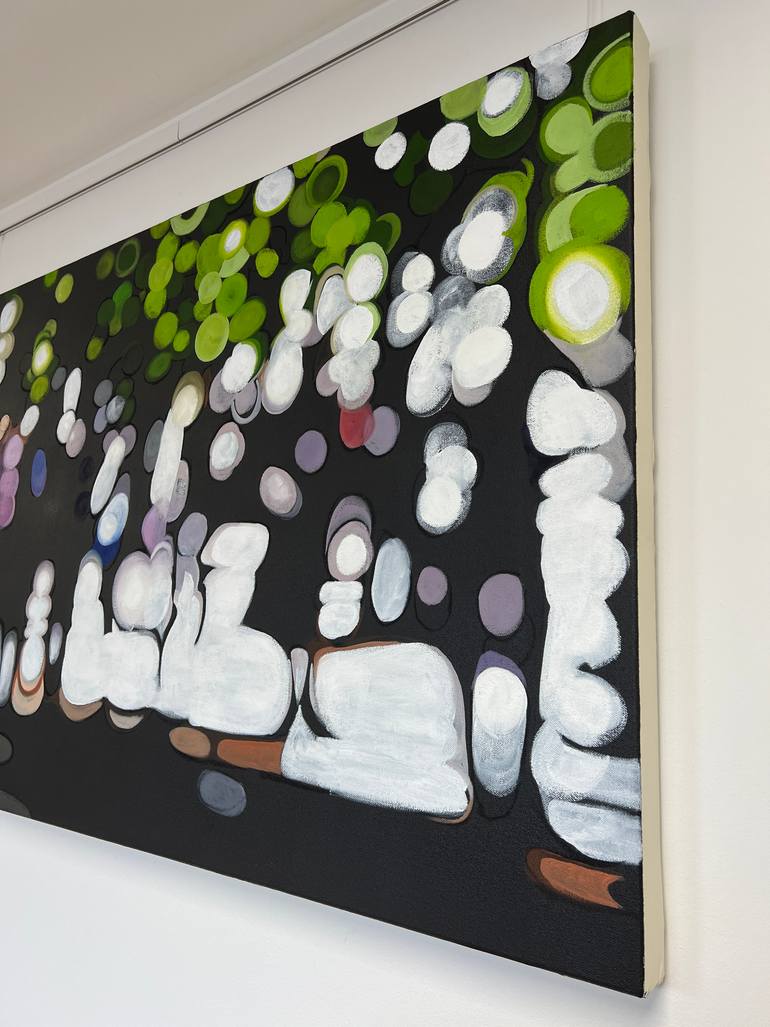 Original Contemporary Abstract Painting by Angela Edwards