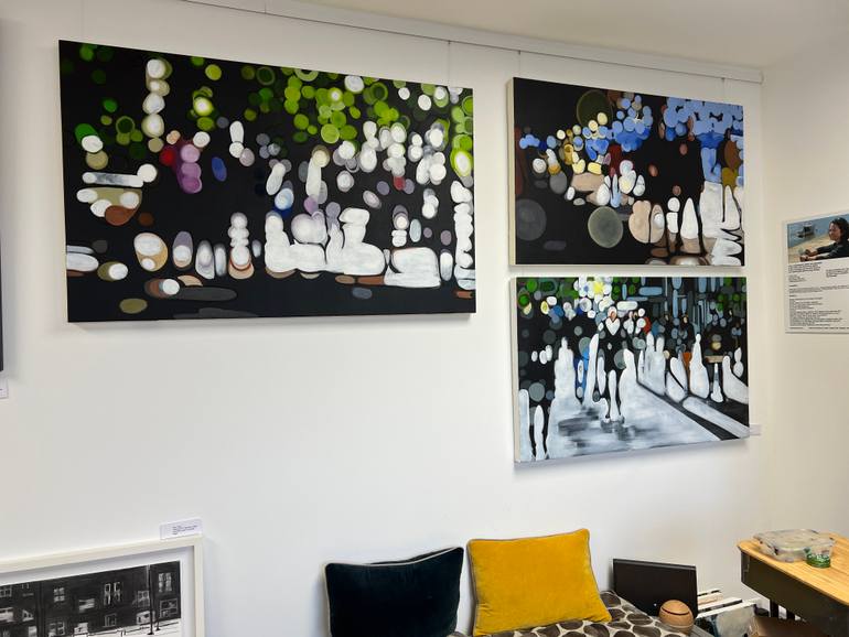 Original Contemporary Abstract Painting by Angela Edwards