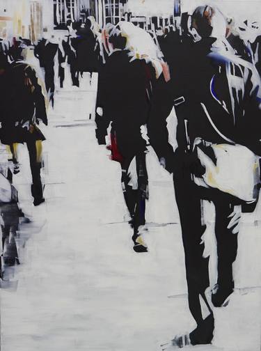 Original Figurative People Paintings by Angela Edwards