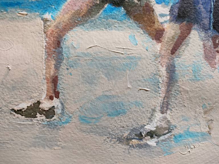 Original Figurative Sport Painting by OSCAR ALVAREZ