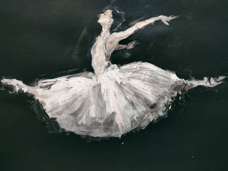 Original Figurative People Painting by Oscar Alvarez