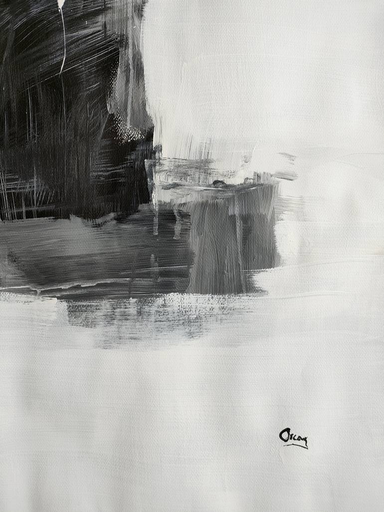 Original Abstract Painting by Oscar Alvarez
