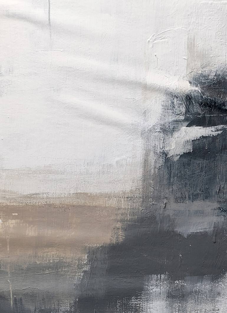Original Modernism Abstract Painting by Oscar Alvarez