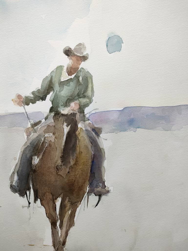 Original Figurative Cinema Painting by Oscar Alvarez