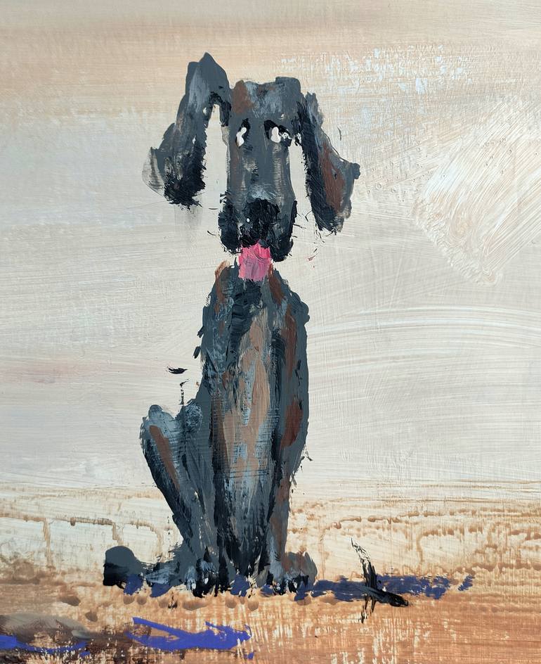 Original Figurative Cartoon Painting by Oscar Alvarez