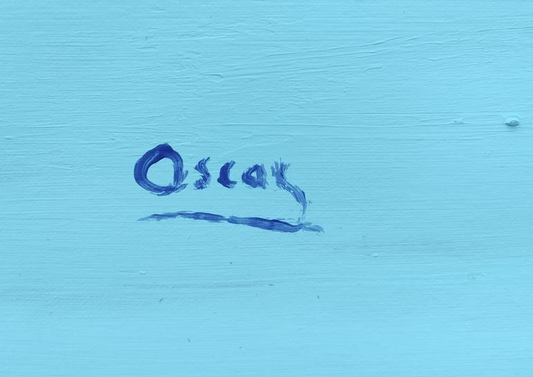 Original Figurative Cartoon Painting by Oscar Alvarez
