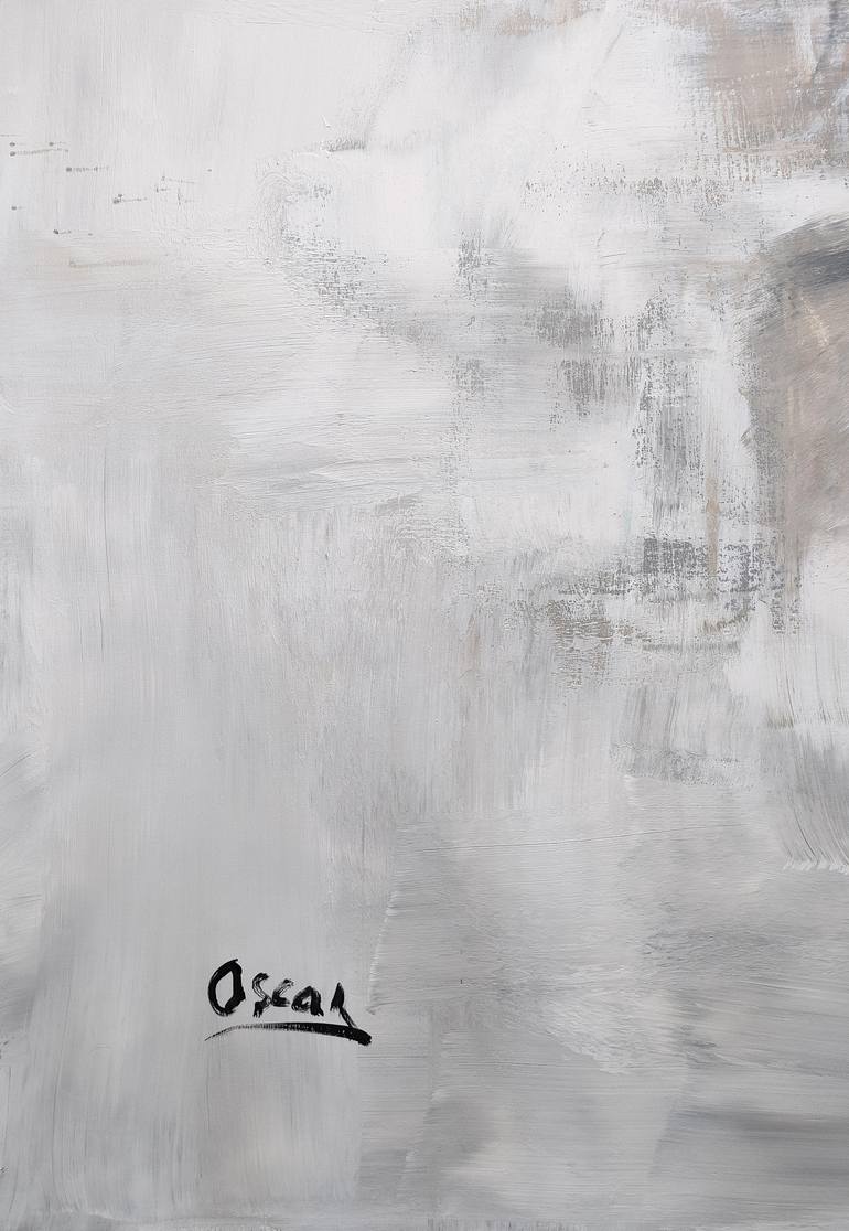 Original Abstract Painting by Oscar Alvarez