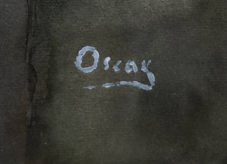 Original Figurative Women Painting by Oscar Alvarez