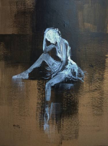 Print of Figurative Women Paintings by OSCAR ALVAREZ