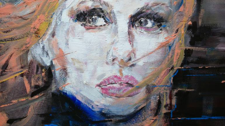 Original Women Painting by OSCAR ALVAREZ