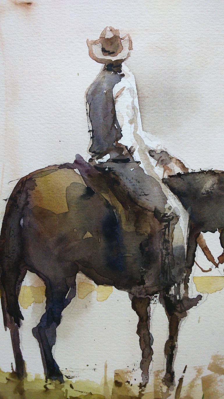 Original Figurative Cinema Painting by Oscar Alvarez