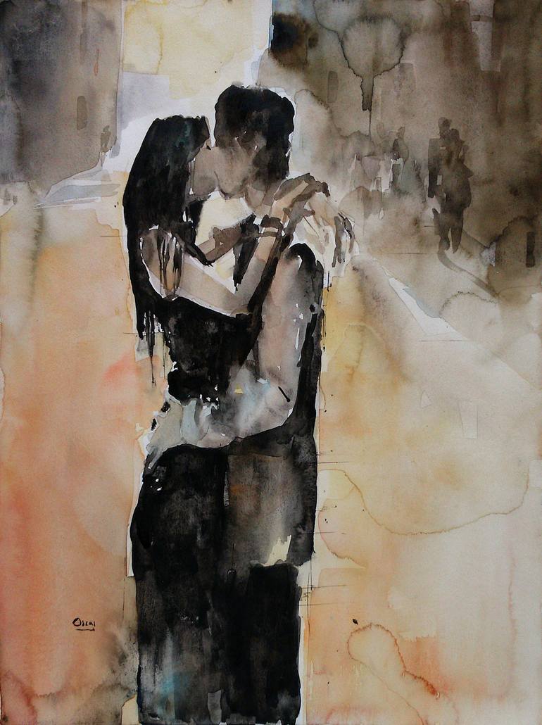 Romantic -7 Painting by OSCAR ALVAREZ | Saatchi Art
