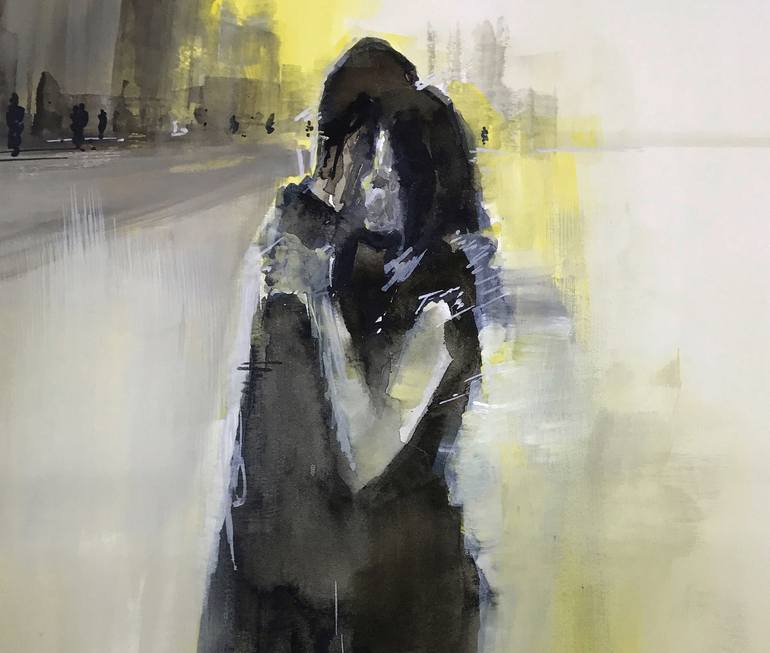 Original Love Painting by OSCAR ALVAREZ