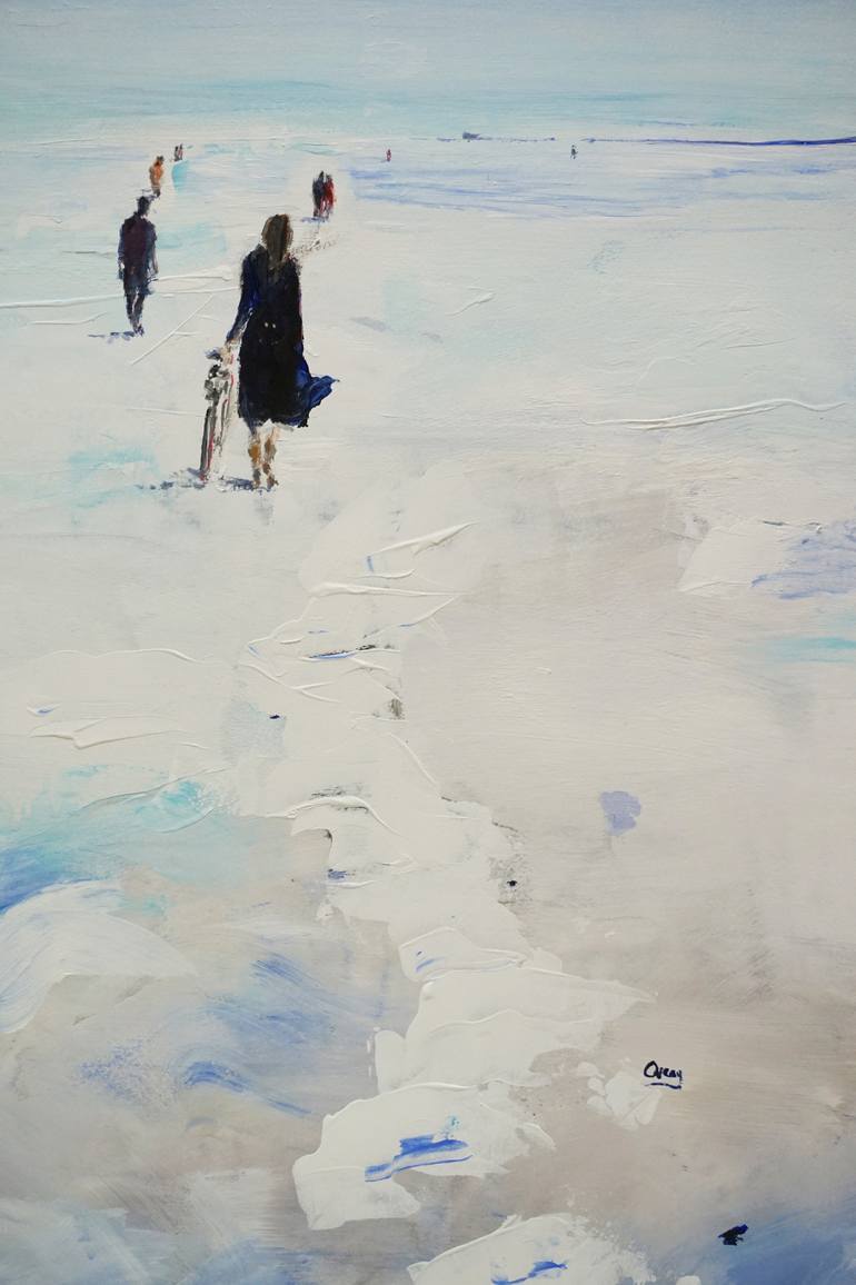 Original Figurative Fantasy Painting by Oscar Alvarez