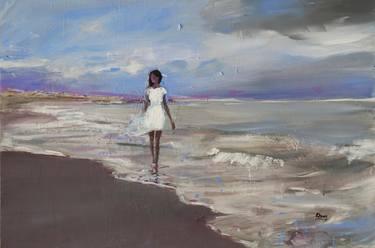 Print of Beach Paintings by OSCAR ALVAREZ