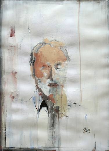 Print of Figurative Portrait Paintings by OSCAR ALVAREZ