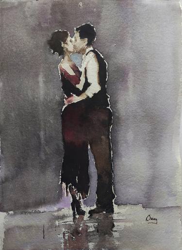 Print of Love Paintings by OSCAR ALVAREZ