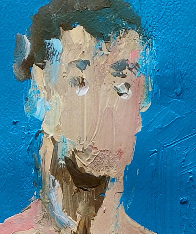 Original Figurative Cartoon Painting by Oscar Alvarez