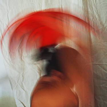 Saatchi Art Artist marta valls; Photography, “selfportrait in red - Limited Edition of 7” #art