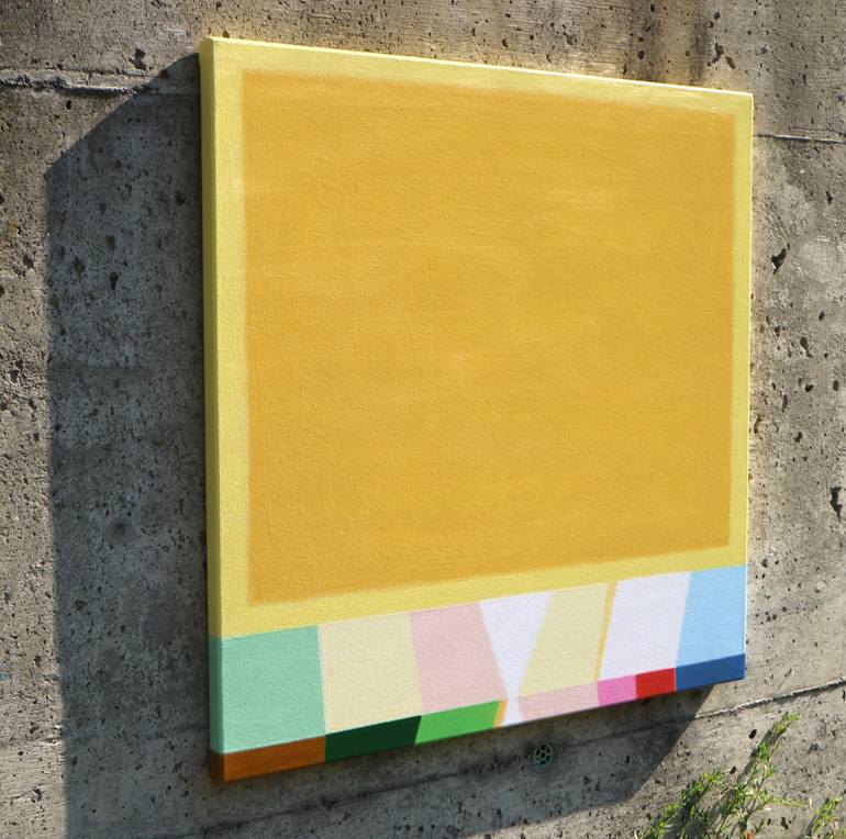 Original Minimalism Abstract Painting by Ieva Baklane