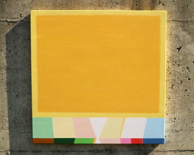 Original Minimalism Abstract Painting by Ieva Baklane