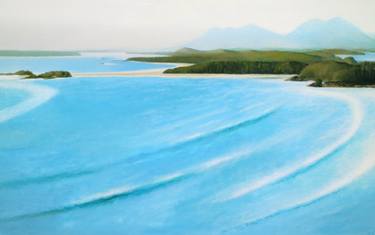 Original Realism Beach Paintings by Ieva Baklane