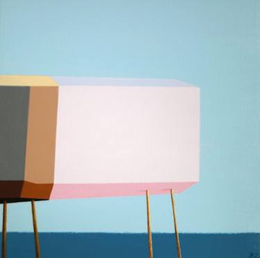 Original Minimalism Abstract Painting by Ieva Baklane