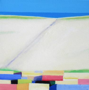 Print of Abstract Beach Paintings by Ieva Baklane