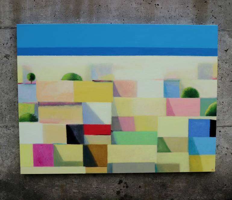 Original Abstract Painting by Ieva Baklane