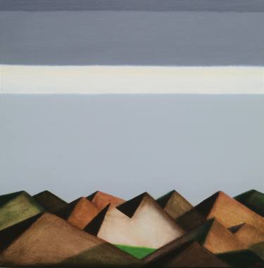 Print of Abstract Landscape Paintings by Ieva Baklane