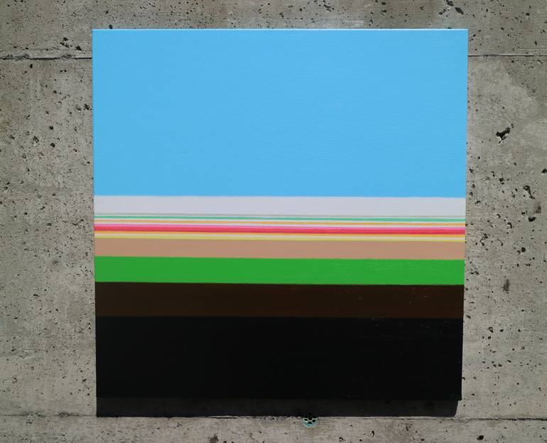 Original Minimalism Abstract Painting by Ieva Baklane