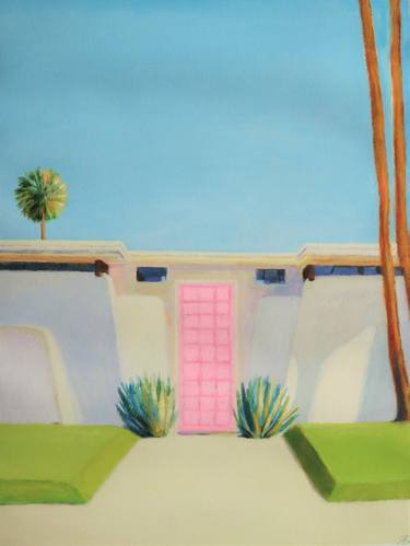Saatchi Art Artist Ieva Baklane; Paintings, “"Pink door"” #art