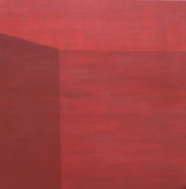 Saatchi Art Artist Ieva Baklane; Paintings, “"English red cube"” #art