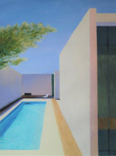 "Olive branch and swimming pool" SOLD thumb